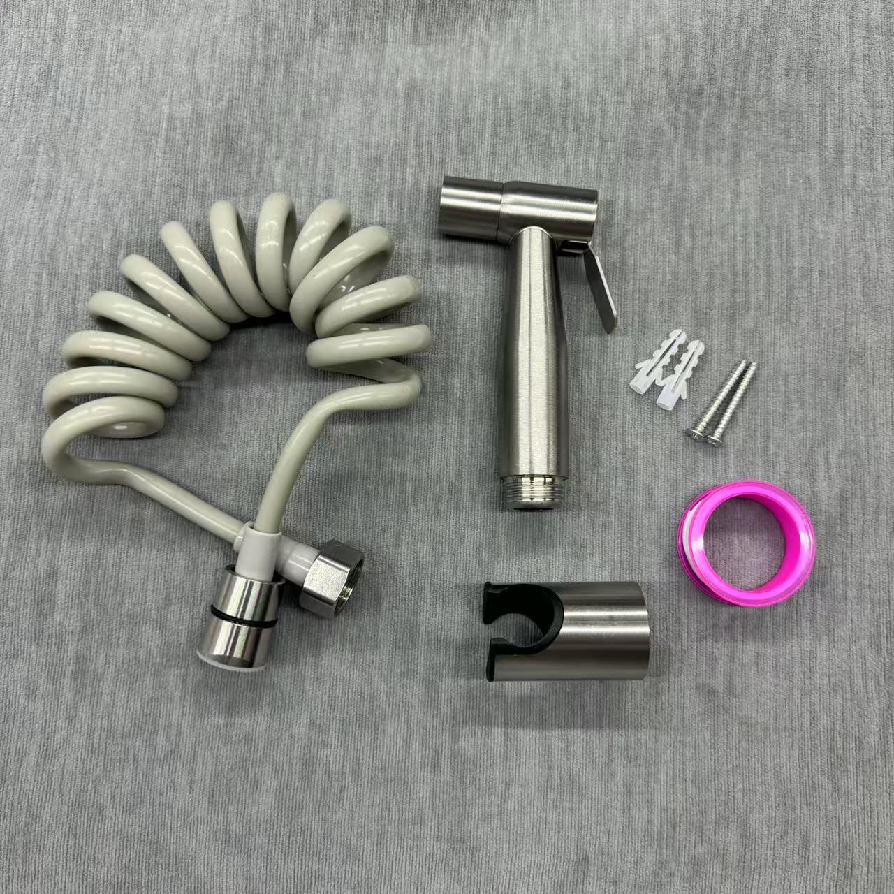 пистолет для смыва туалета из нержавеющей стали 304 с прессурой, сопутствующий туалету, женский душевой пистолет