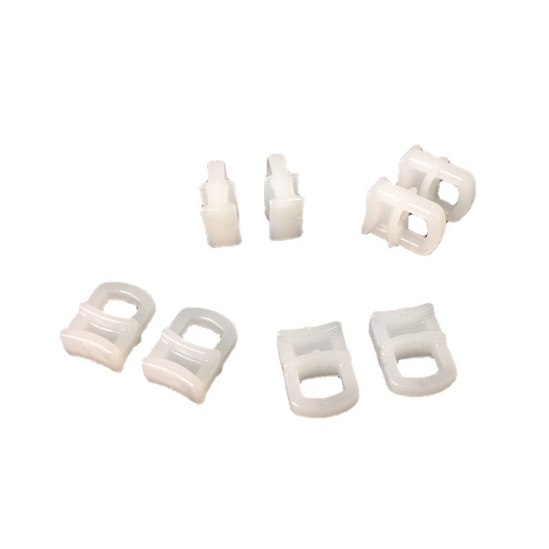 Curtain small square rail car curtain hook curtain roller pulley curtain plastic hanging wheel factory accessories wholesale