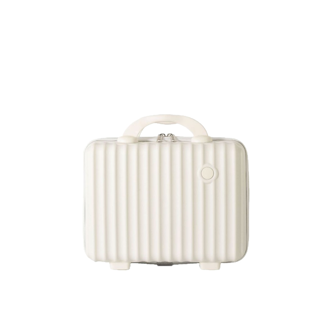 Internet Celebrity New Cosmetic Case Souvenir Mini Round Label Storage Box Women's Lightweight Small Suitcase Luggage