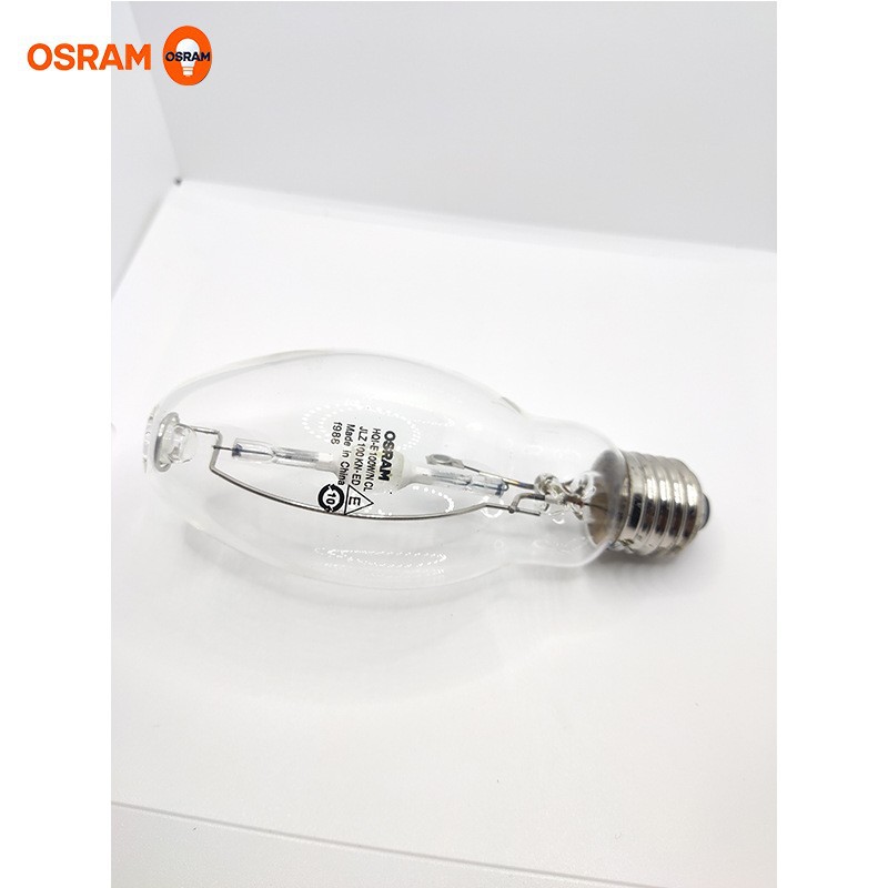 Osram Scandium-Natrium Single-Ended Metal Halide Lamp Hqi-E 400W/N E40 Clear Bulb Lighting Excitation Gas