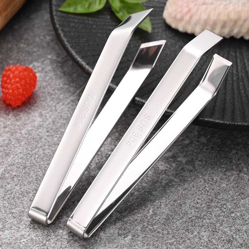 Утолщенный зажим из нержавеющей стали для свиных перьев, зажим для куриных и утиного перьев, бытовой зажим для рыбьих костей