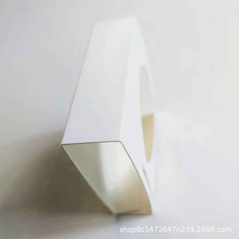Love hollow white card small gift box outer paper cover simple printing fast delivery general size wholesale price fast logistics