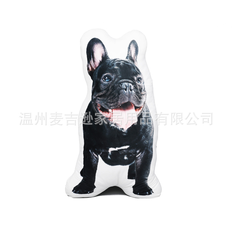 Pillow DIY Custom Creative Pet Photo Special-Shaped Picture Custom Animal Company Logo Doll Commemorative Pillow