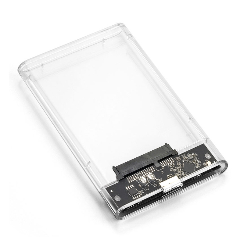 Shuole Shuole Digital Display Mobile Hard Drive Box 2.5inch Usb3.2 with Display Screen Sata Solid State Ssd Mechanical