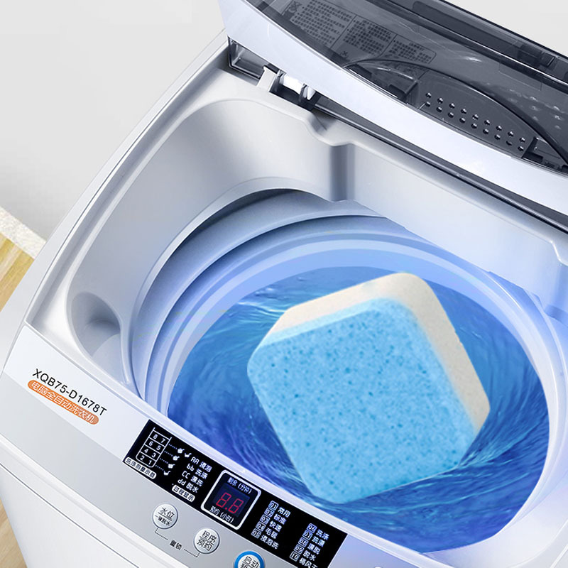 Washing Machine Tank Effervescent Tablet Cleaning Agent 15g Solid Automatic Drum Washing Machine Bulk Decontamination and Descaling Cleaner