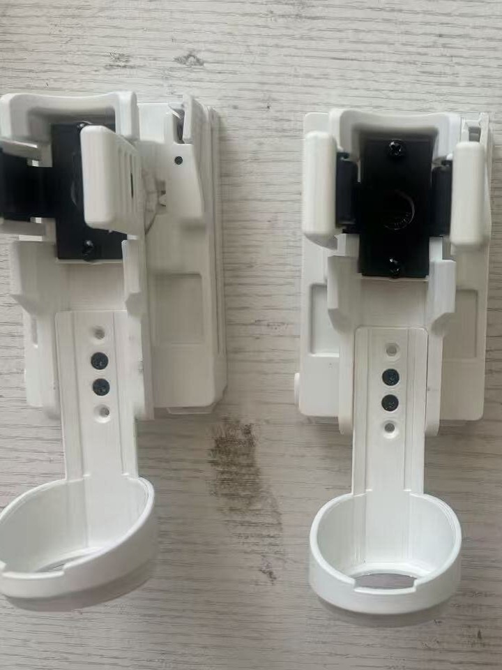 360-Degree Rotating New Model Old Style Side-Opening Quick-Draw Flashlight Plastic Steel Material Universal Tactical Spray Water Rotating Clearance Sale