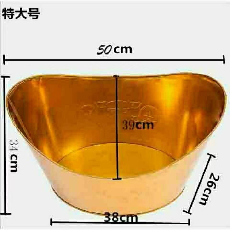 ✅ Incense Burner for Burning Paper Offerings, Ingot Basin, Iron Bucket Basin, Fire Basin, Treasure Basin Supplies Wholesale for Home Use
