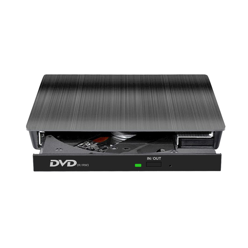 Cross-Border Usb3.0 Dvd Burner Brushed External Optical Drive Type-C Mobile External Computer Universal Drive