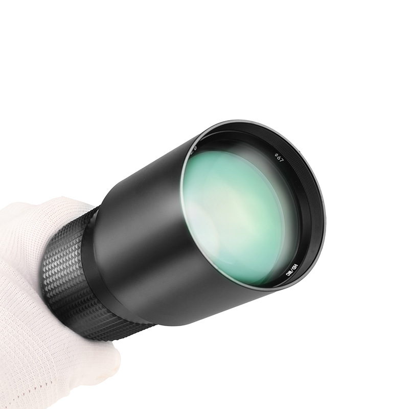 500mm f/8.0 Telephoto Lens with T-mount adapter