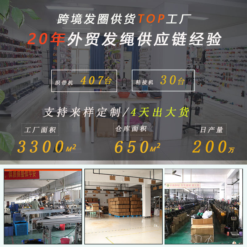 Cross-Border Amazon Headband Hair Band High Elastic Hair Tie Aliexpress Hair Rope Non-Stretch Hair Rubber Band Wholesale Headwear Hair Accessories