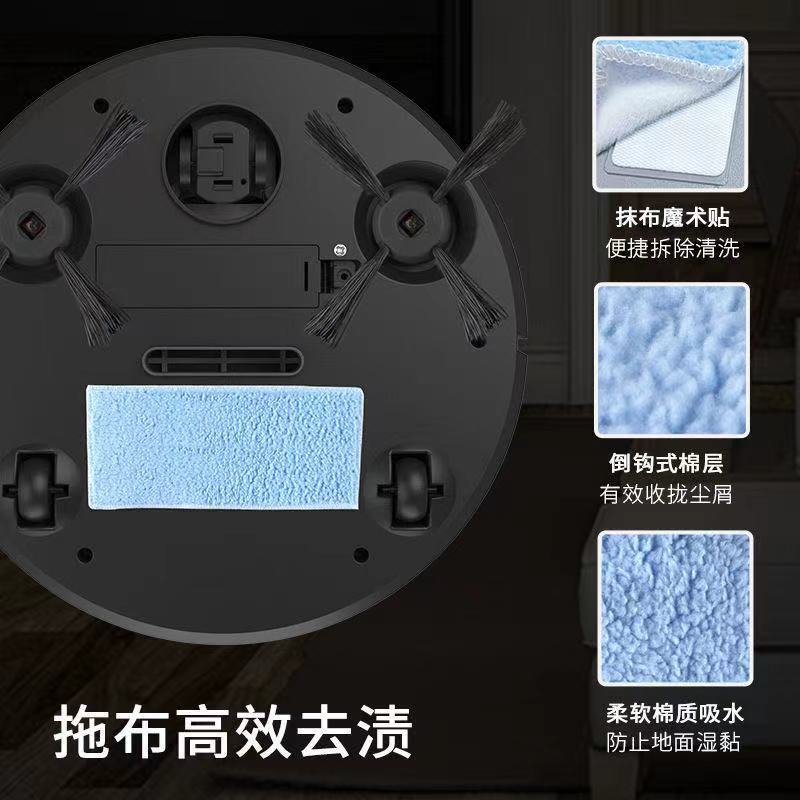 Fully Automatic Charging Sweeping Robot Home Intelligent Silent Floor Mopping and Cleaning Machine Sweeping and Sucking Three-in-One Vacuum Cleaner