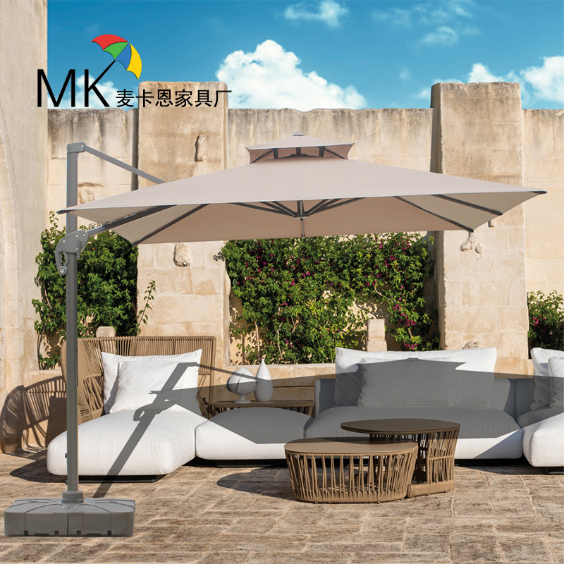 Уличный римский зонт для двора, коммерческий большой зонт