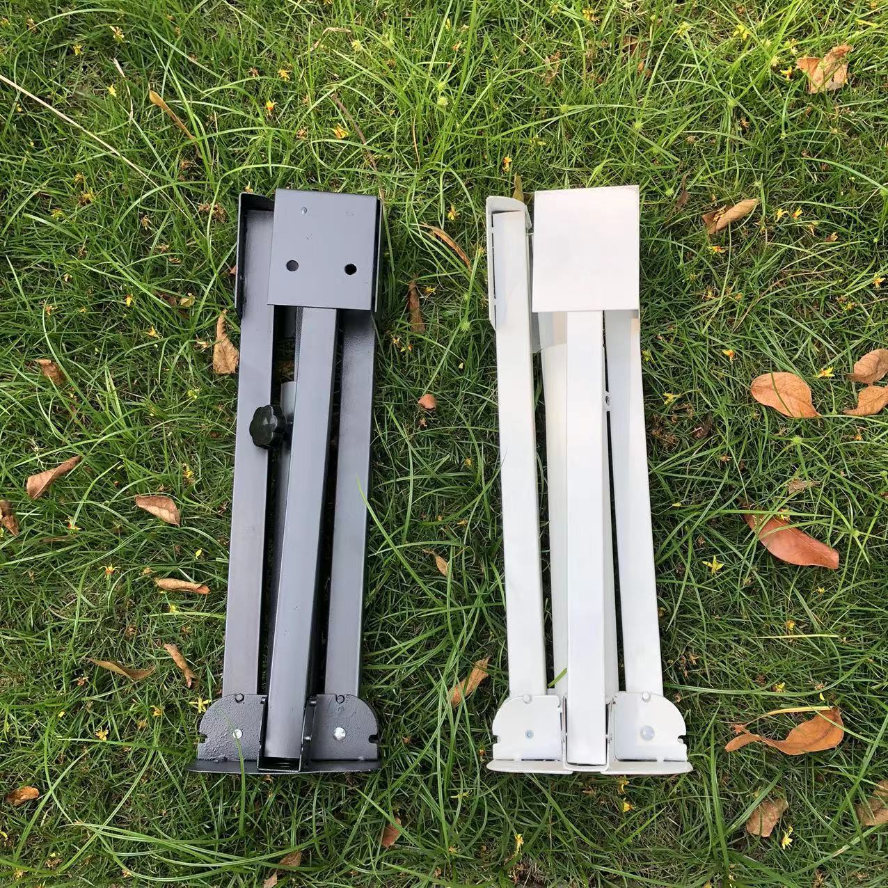 Outdoor sunshade sun umbrella cross base portable stall beach umbrella special umbrella seat windproof four-corner frame folding