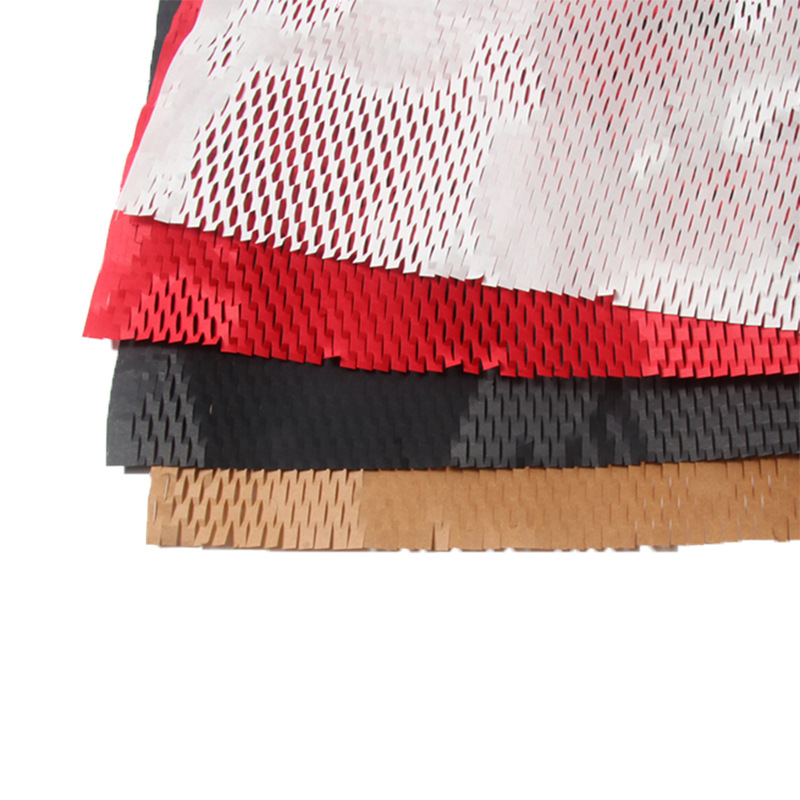 SOURCE Factory 500 pieces multi-color 80g Kraft paper anti-collision buffer cosmetics flower packaging honeycomb honeycomb paper