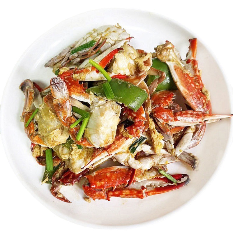 swimming crab zhoushan crab frozen cutting seafood aquatic products wholesale packaging