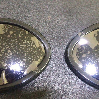 19Ss New C.Pcompany Sweatshirt Jacket Hat Special 62mm Long Special Black High Gloss Water Drop Shape Glasses