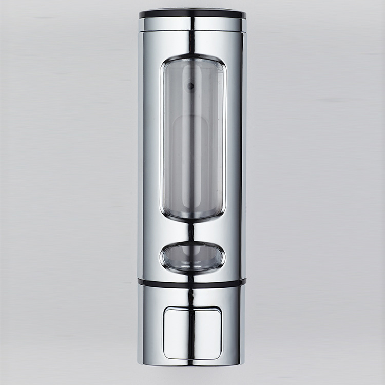 Cross-border manufacturers 400 ml wall-mounted teacup single-head manual pressure hand sanitizer soap box soap dispenser