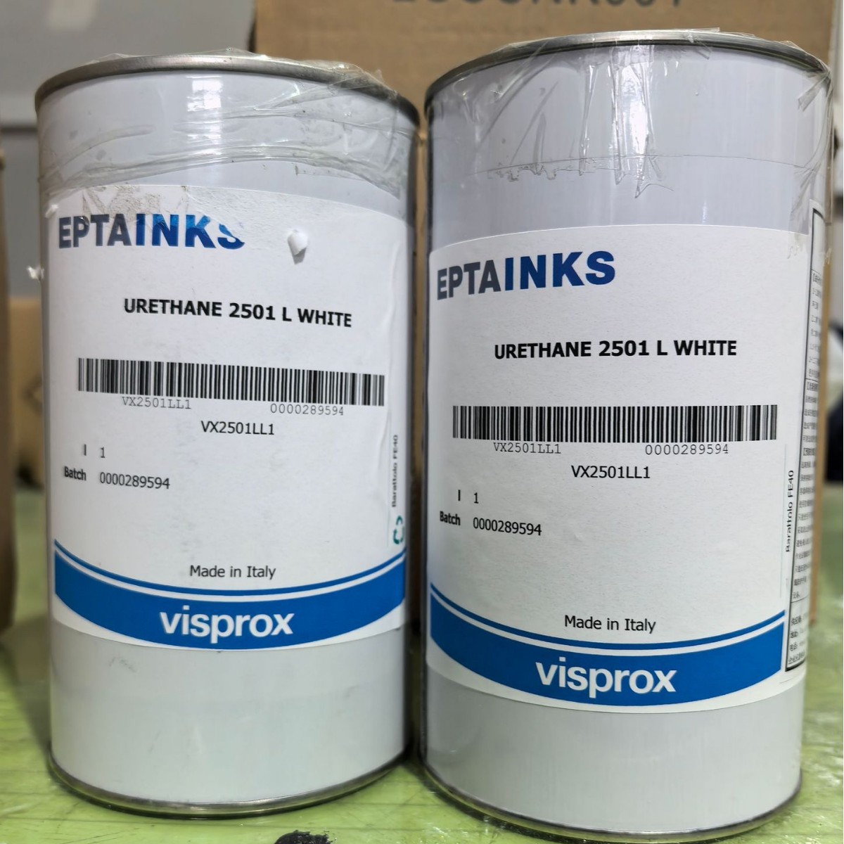 Краска Visprox текстильная краска для ярлыков для одежды интимов 2501 белый 2502 черный