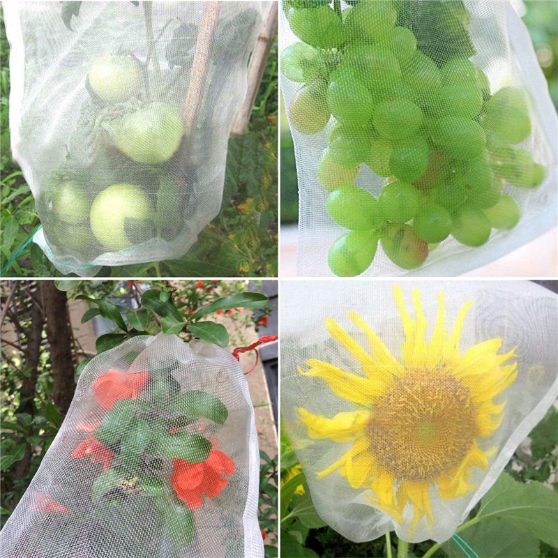 Manufacturer Wholesale Melon and Fruit Insect-Proof Mesh Bag Strawberry Fig Grape Fruit Bagging Insect-Proof Mesh Bag