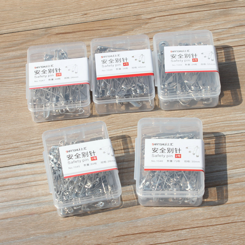 Шанхуй, коробочная булавка безопасности, многоразмерная, детская, свадебная брошь из нержавеющей стали