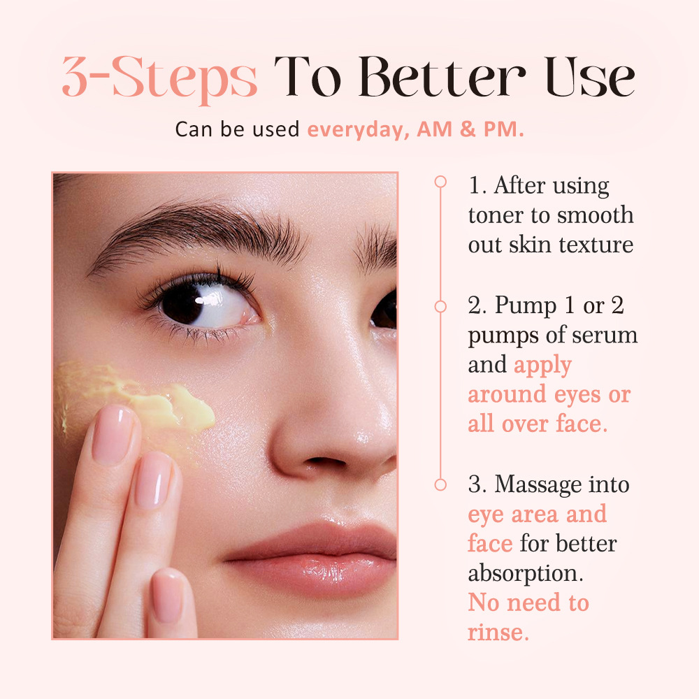 KOEC Ginseng Brightening Eye Essence Korean Beauty Retinol Eye Cream Cross-border Wholesale