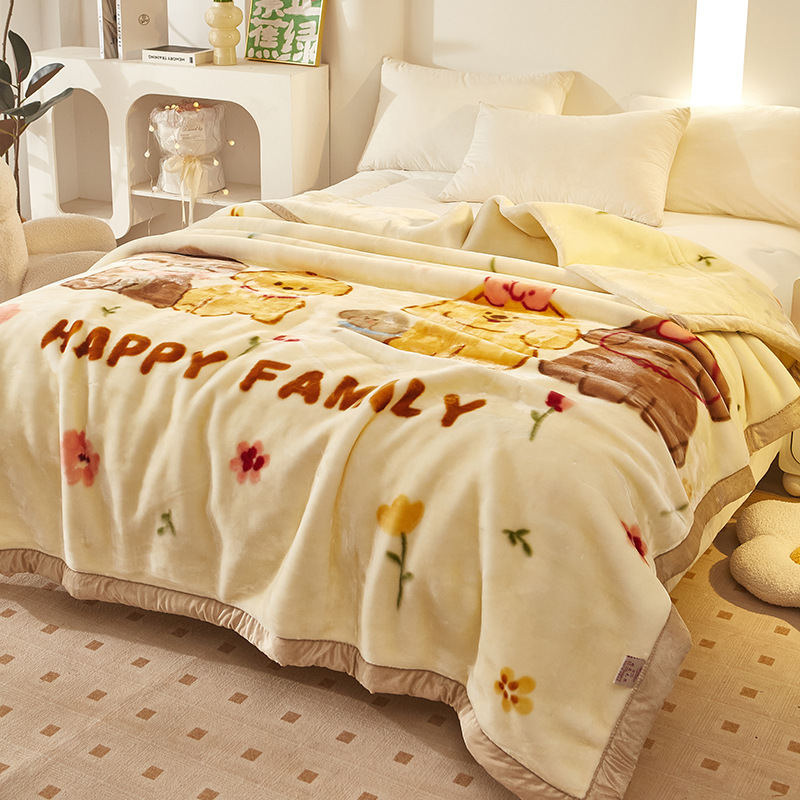 2025 Large Rabbit Fur Raschel Blanket Mink Velvet Throw Blanket Lamb Velvet Blanket Coral Velvet Blanket Farley Velvet Blanket Cloud Mink