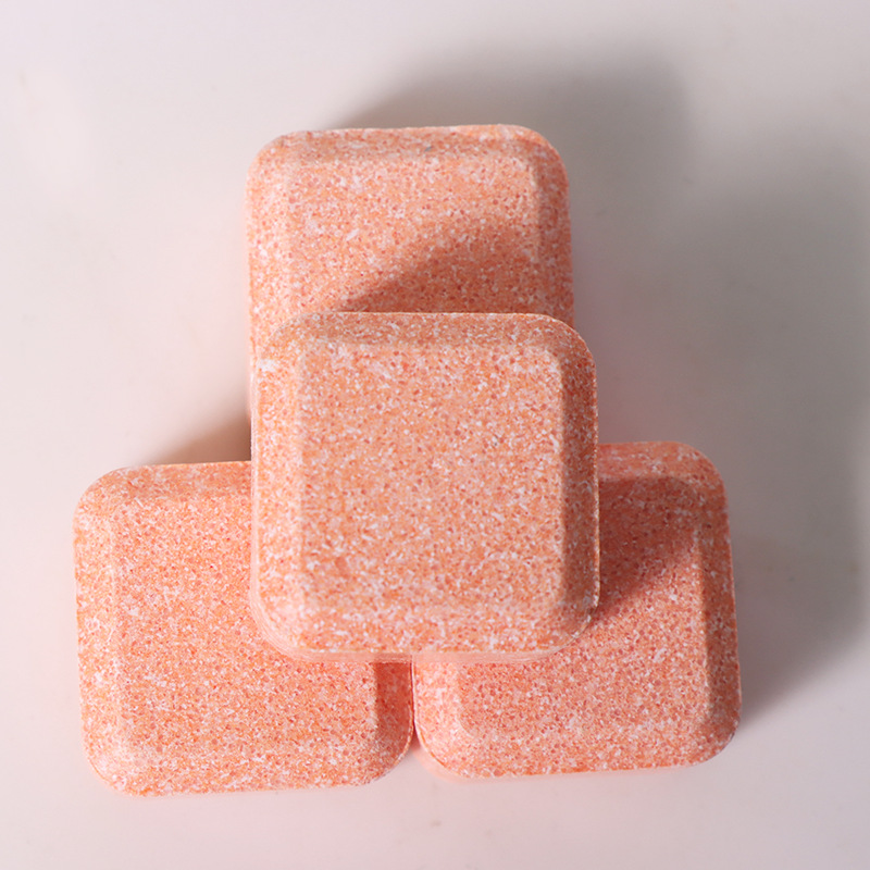 In stock dishwasher cleaning effervescent tablets household Multi-Effect dish block small dishwasher tableware washing block decontamination block