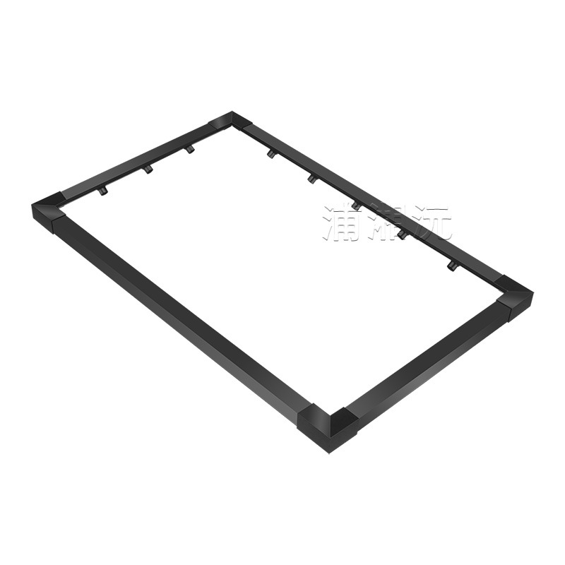 Led Triangular Spotlight Horizontal Installation Four-Sided Luminous Led Orb Counter Spotlight