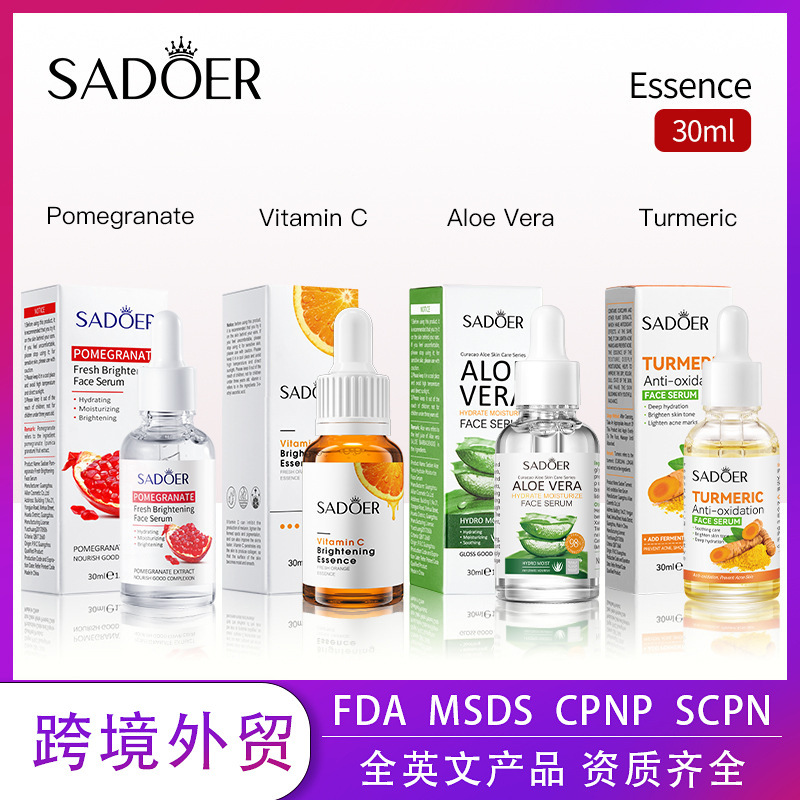 Эссенция Full English 30ml SADOER, витамин C, ниацинамид, отбеливание, гиалуроновая кислота, увлажнение, оптовая продажа