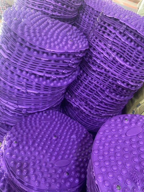 Large Wholesale Acupressure Board Foot Massage Household Small Winter Bamboo Shoot Pressure Fingerboard Super Painful Thickeneded Sole Round Massage Pad