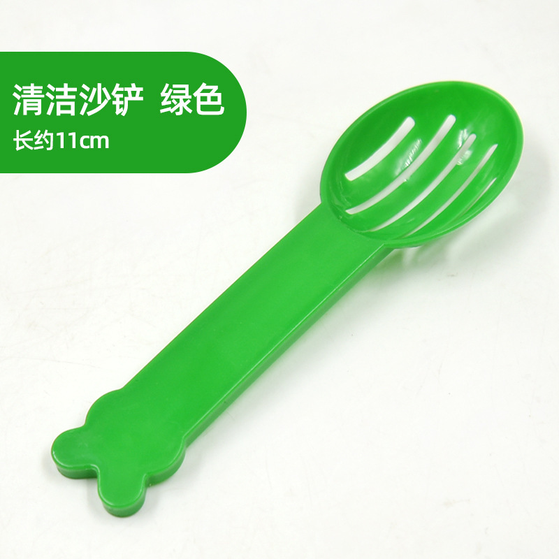 Wholesale hamster cute sand shovel hourglass bath sand shovel urine sand caking mat hourglass cleaning bathroom shovel bath room matching