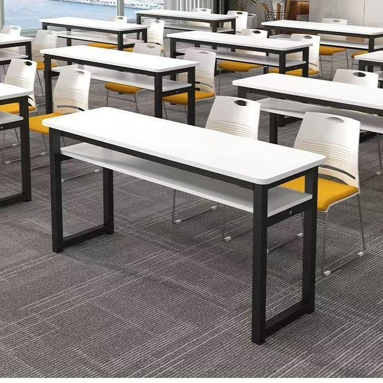 Training Table and Chair Combination Hotel Long Conference Table Training Education Institution Classroom Table and Chair School Desk Study Table