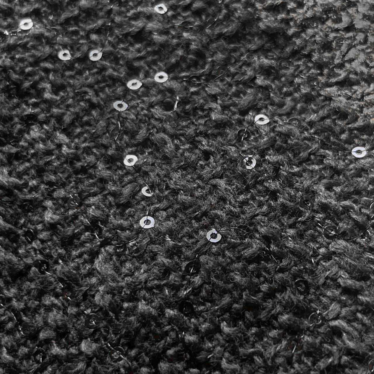 Woolen Small Fragrant Style Plain Icelandic Wool Sequins Embroidered Women's Outwear Vest Luggage Shoe Material Woolen Fabric