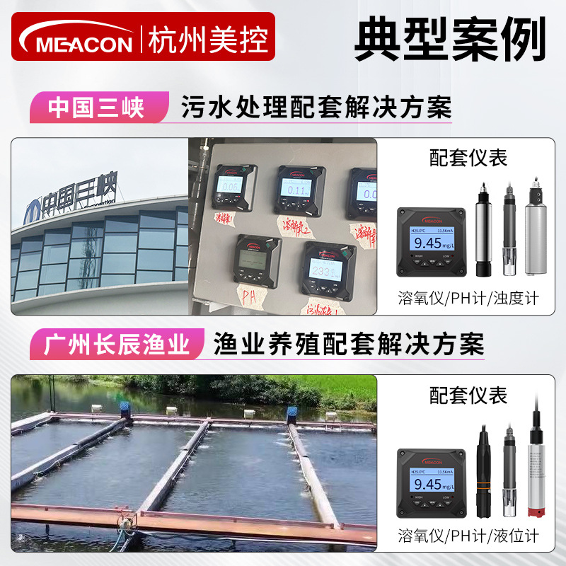 Meikong Online Oxygen Content Tester Sensor Sewage Dissolved Oxygen Detector Do Probe Dissolved Oxygen Meter Fluorescence Method