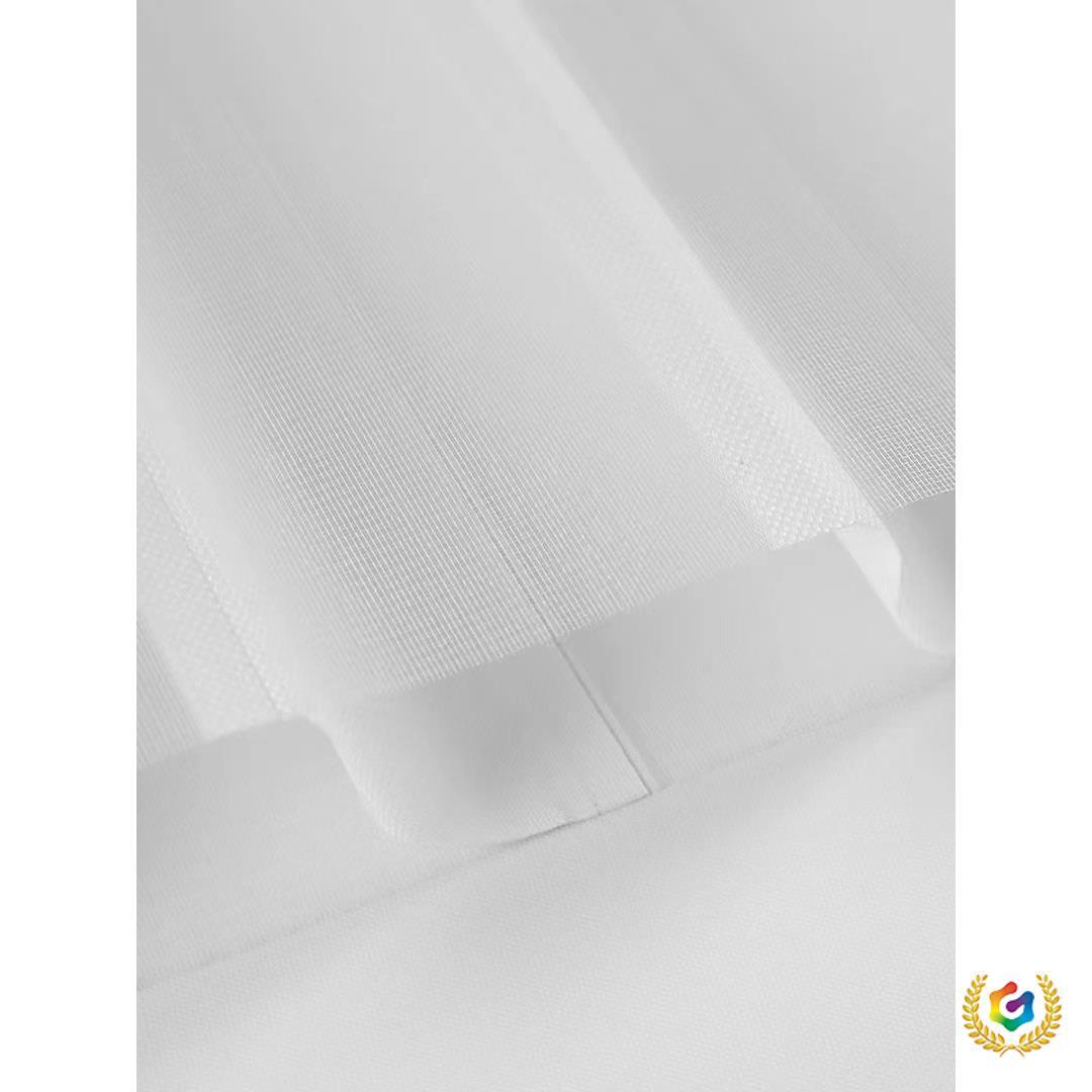 ✅ Shangri-La Curtains Double-Layer Fantasy Roller Blinds Semi-Shading Curtains Hotel Living Room See-Through Heat Insulation Sun Protection and Waterproof