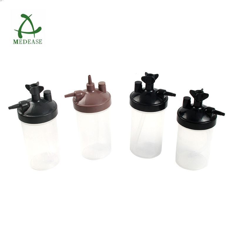 Manufacturer Supplies Humidification Cup for Home Use, Medical-Grade Oxygen Concentrator, Ventilator Accessories, Humidification Bottle, Quick-Connect Oxygen Humidification Cup