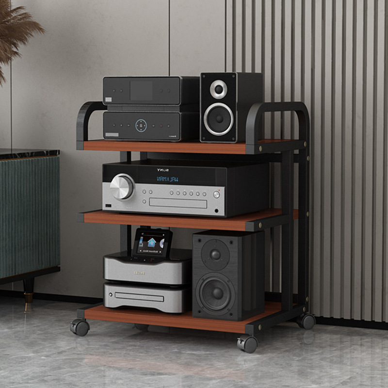 6 kinds of high New gallbladder machine bracket mobile multi-layer power amplifier rack HIFI equipment fever tripod CD machine rack cabinet