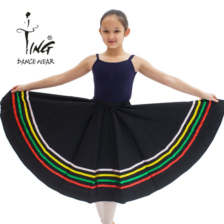 Юбка для танца персонажа Чен Тин для взрослых и детей, юбка для экзамена по народному танцу балета, прямая продажа от компании