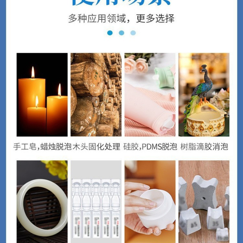 Vacuum Defoaming Bucket Test Tool Defoaming Bucket Vacuum Pump Air Extraction Glue Defoaming Vacuum Silicone Diversion Negative Pressure