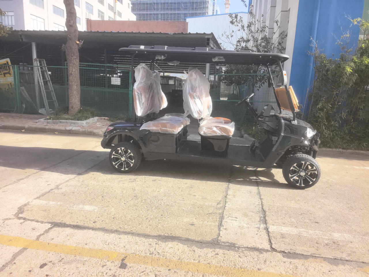6 Seats 8 Seats Electric Golf Cart Sightseeing Car for Hotel Use Customer Reception Electric Vehicle
