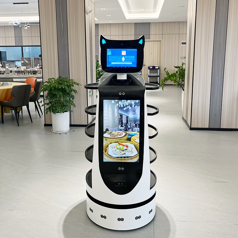 Intelligent Food Delivery Robot Hotel Restaurant Banquet Mall Awards Exhibition Delivery Delivery Mall