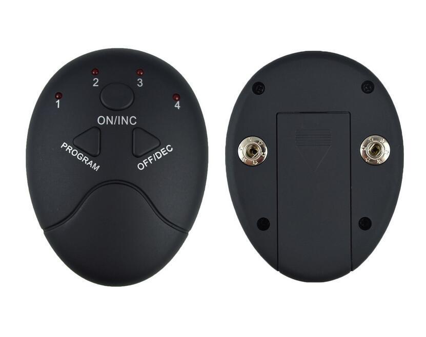 Cross-border Explosions Portable EMS Massager Battery Cervical Spine Massager Lazy People Intelligent Abdominal Health Paste