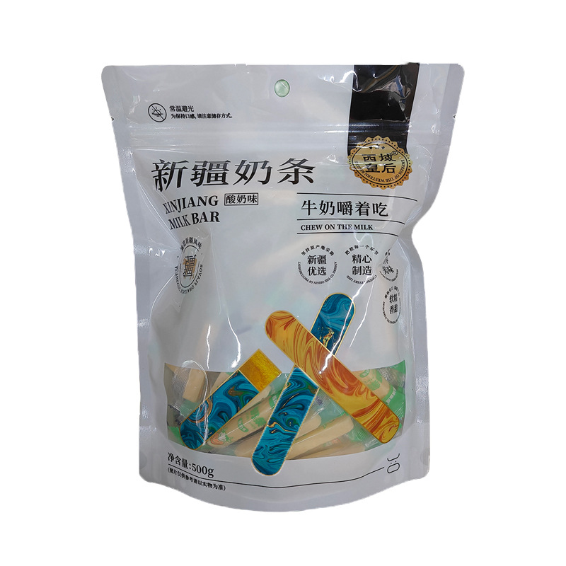 Xinjiang Queen of the Western Regions Milk Cheese Sticks Original Yogurt Flavor Popular Children's Dry Chewable Snacks