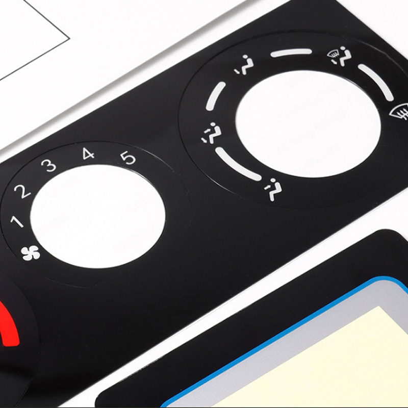 Electrical appliances screen display acrylic panel instrument equipment transparent window lens water purifier PC panel screen printing