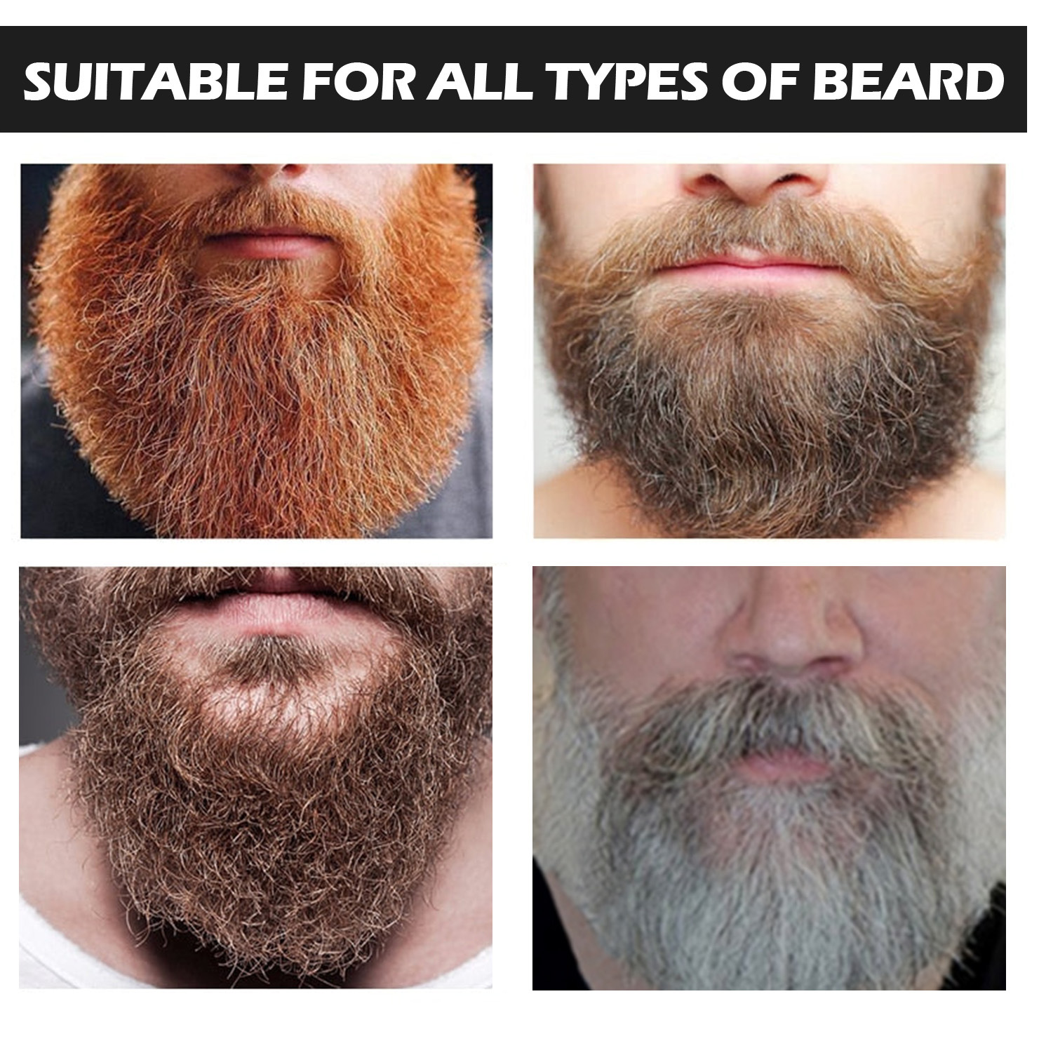 East Moon Beard Dye Gentle Non-irritating Easy Coloring Men's Beard Dye