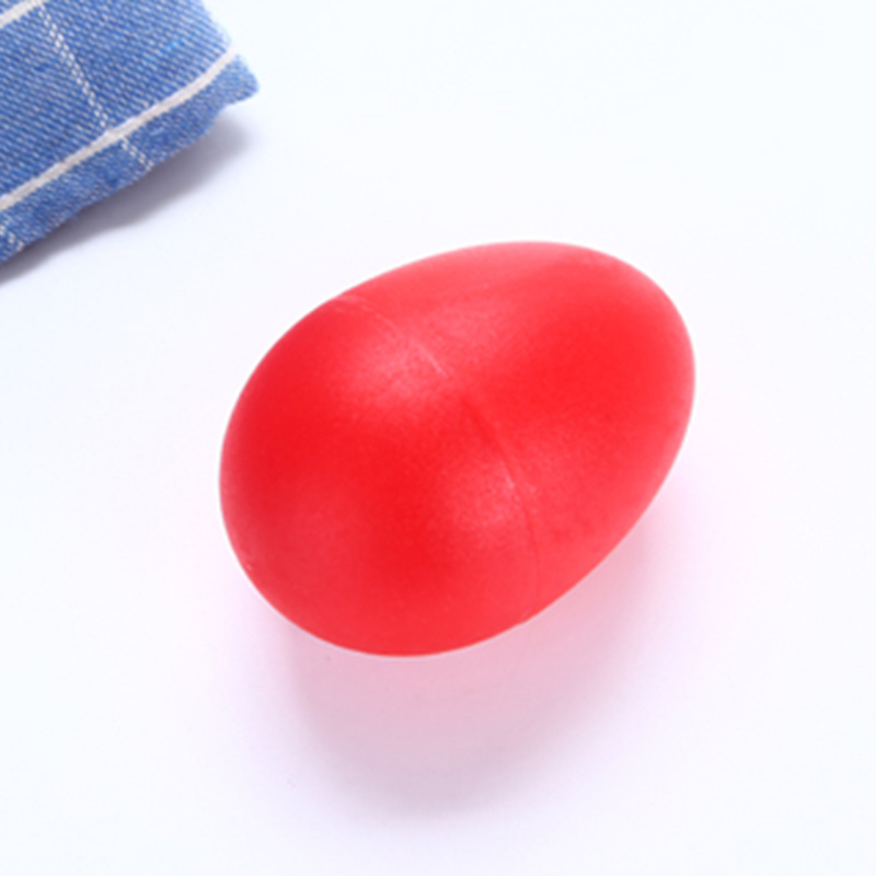 Manufacturer Wholesale Orff Musical Instrument Sand Ball, Early Education Small Egg-Shaped Sand Ball, Plastic Sand Egg Musical Instrument Teaching Aids