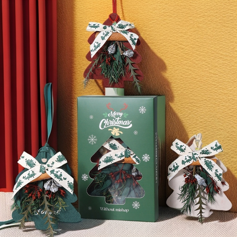 Таблетки для аромата рождественской елки, таблетки для аромата в автомобиле, креативные сувениры, освежитель воздуха для спальни