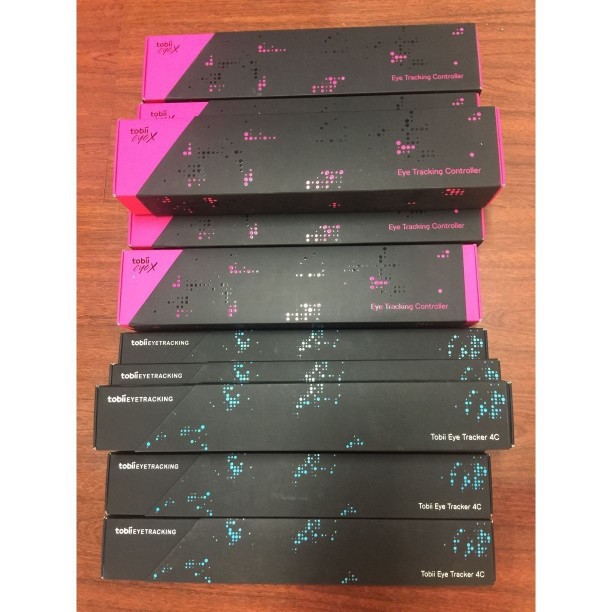 Tobii Eye Tracker 4C Eyeball Tracker Eye Movement Meter Eye Control Instrument Development Kit