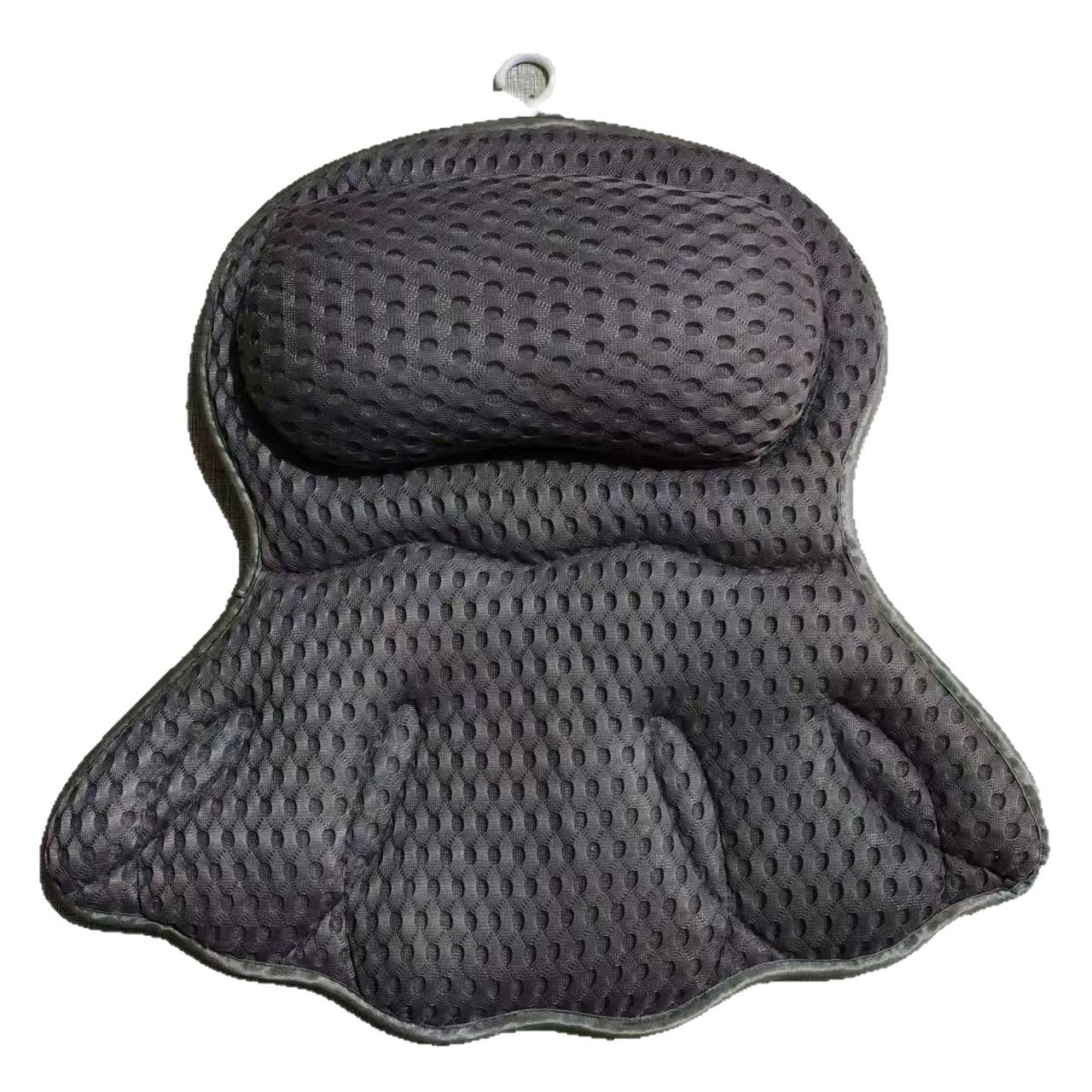 Machine Washable 3D Mesh Bathtub Pillow for Bathing, Back Cushion, Butterfly-Shaped Bathroom Bathtub Pillow, Suction Cup Cushion