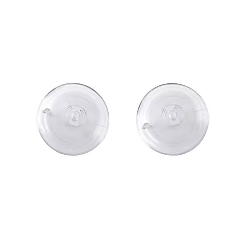 Wedding car decorative suction cup transparent plastic mushroom head wedding car suction cup 4cm strong cold-resistant lollipop float suction cup